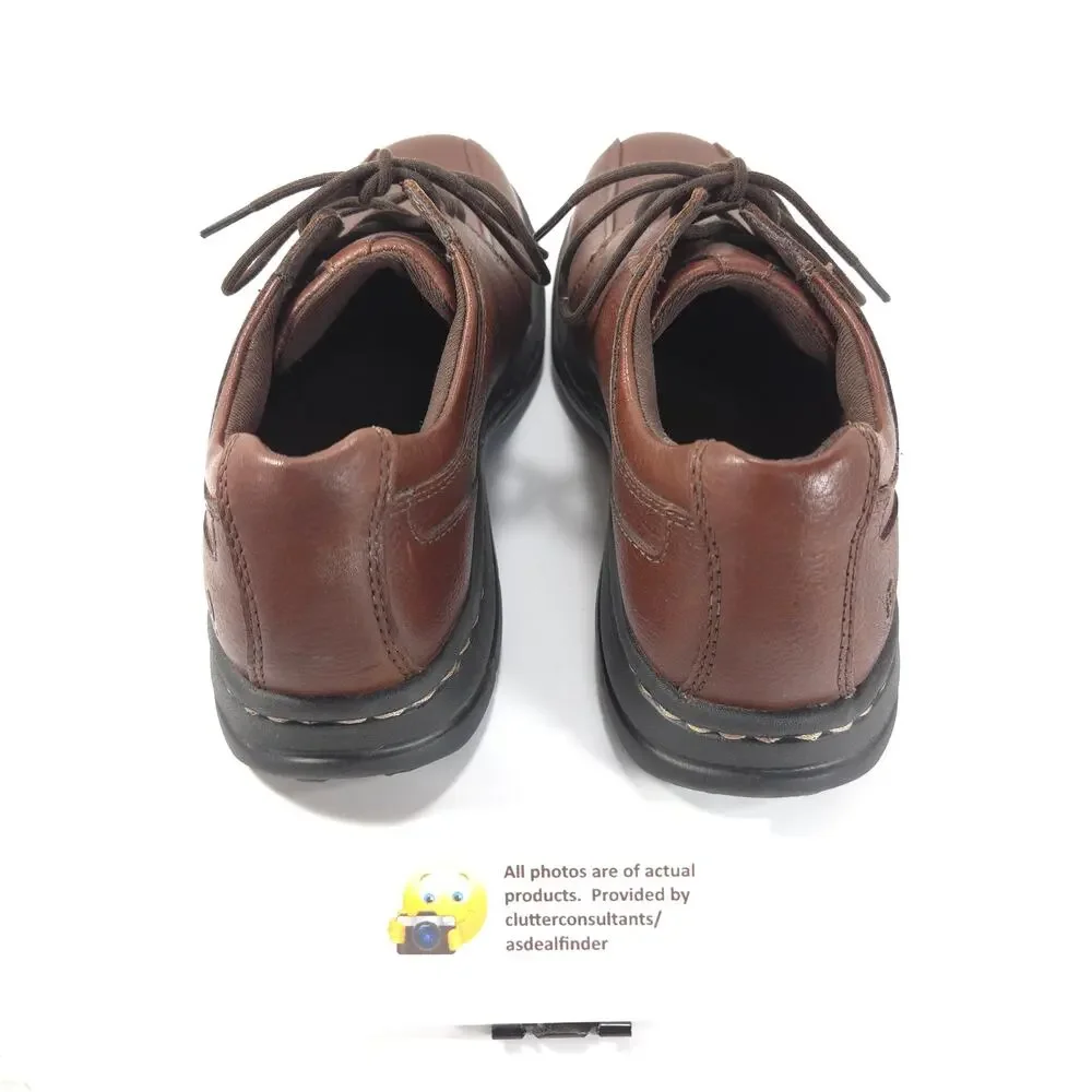 Dunham by New Balance Lace Up Leather Shoe Mens Size 9.5 D MCE741SB Brown
